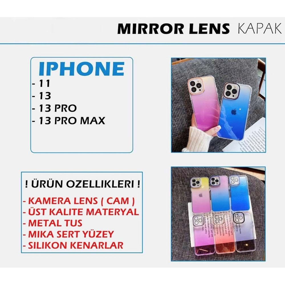 İPHONE 11 LENS MİRROR UÇAK