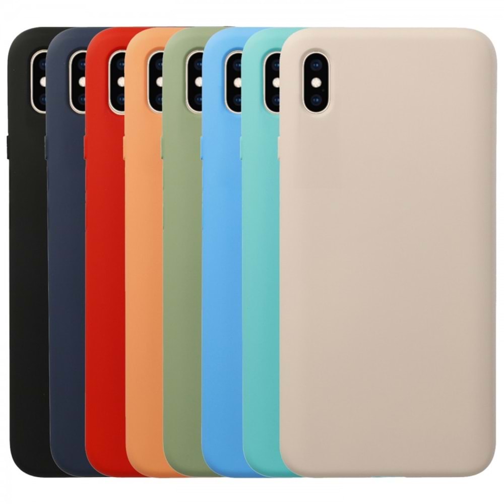 İPHONE XS MAX RUBBER SİLİKON - ROSE GOLD - YSR