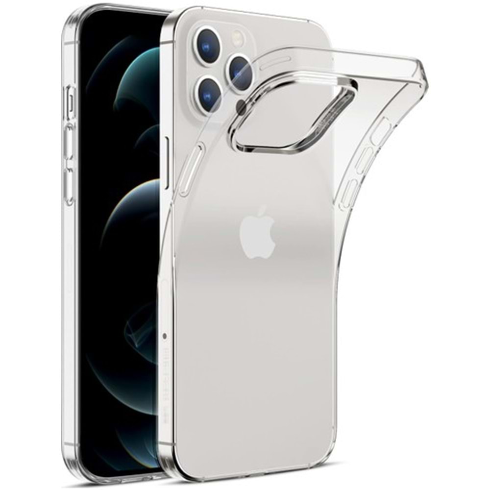 APPLE - İPHONE 12/12 PRO - LÜX ŞEFFAF SİLİKON - YSR