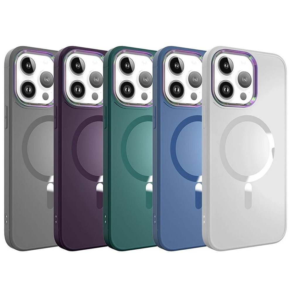 ZOOM MAGSAFE KAPAK UÇAK - APPLE - 13 PRO - NAVY BLUE - YSR