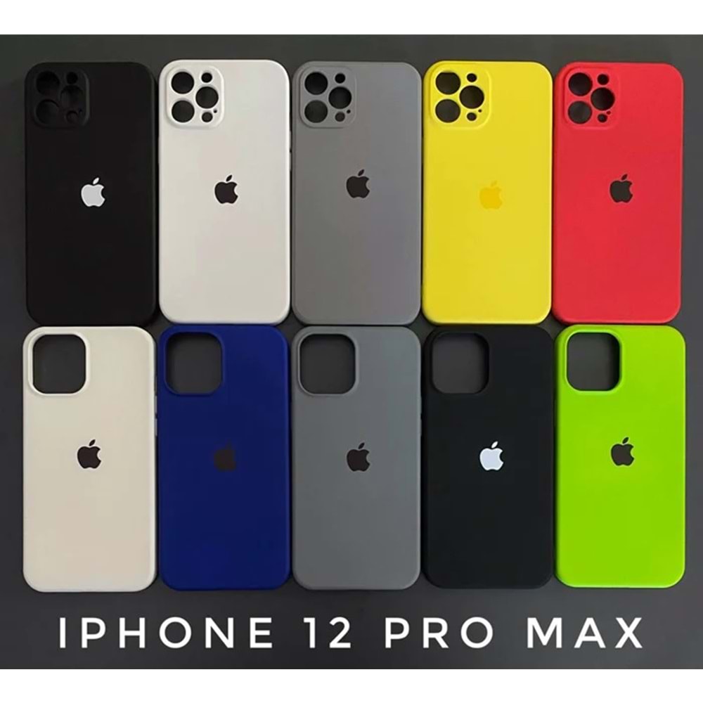 İPHONE 12 PRO MAX (ORANGE) LANSMAN SİLİKON KILIF