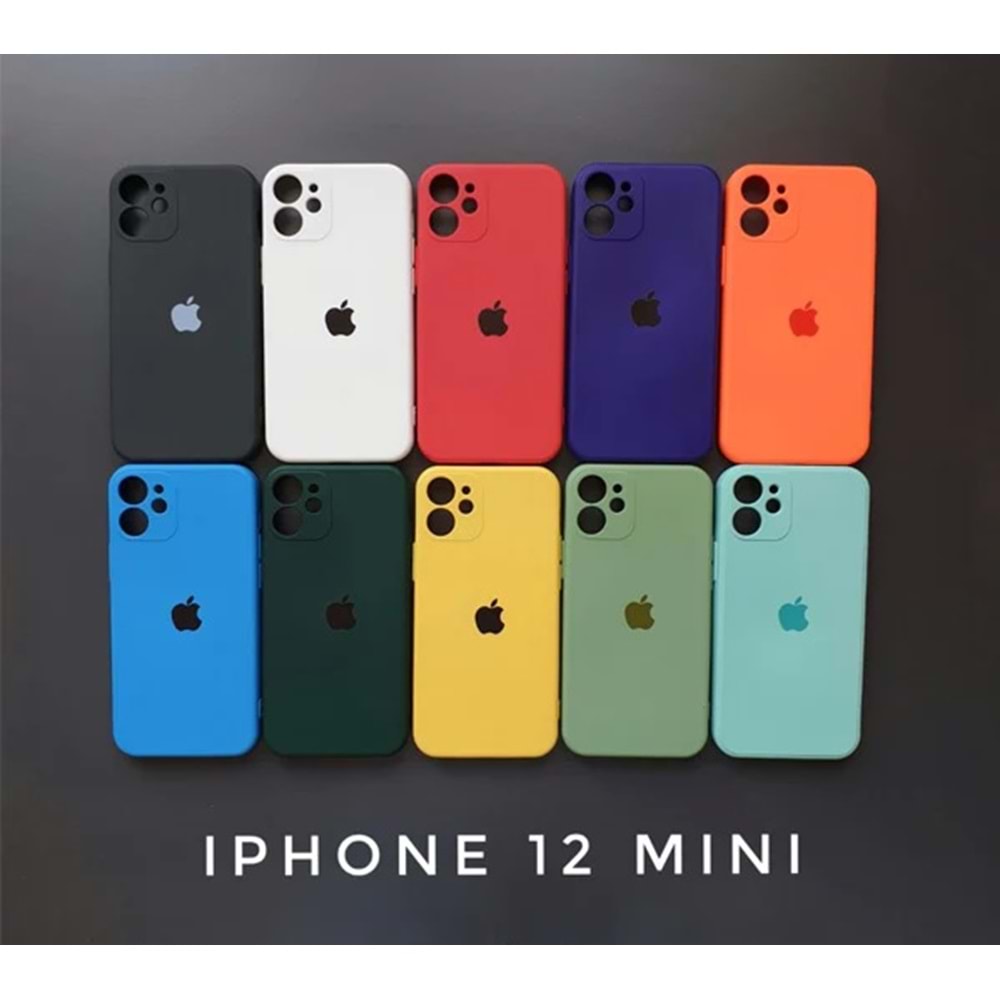 İPHONE 12 MİNİ (WHİTE) LANSMAN SİLİKON KILIF