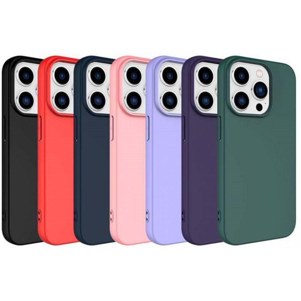 İPHONE 15 PRO (PİNK) LANSMAN SİLİKON KILIF