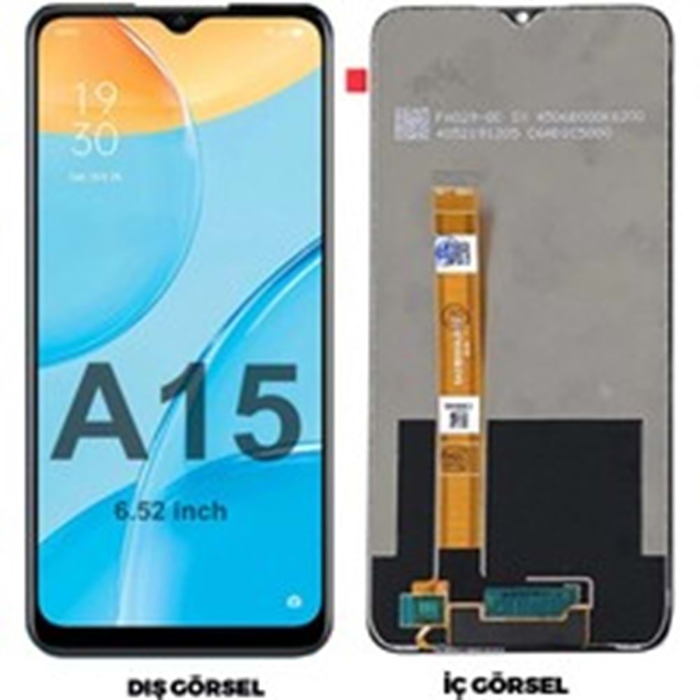 OPPO A15 - OPPO C11 - A15S ÇITASIZ ÇİN ORJ LCD