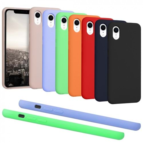 İPHONE XR RUBBER SİLİKON - BURGUNDY - YSR