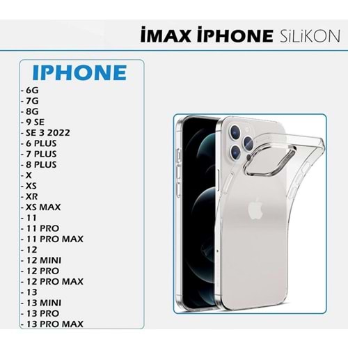 İMAX TIPALI İPHONE - APPLE - 11 PRO MAX - TRANSPARENT - YSR