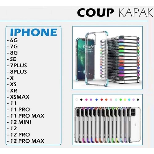 İPHONE 11 PROMAX COUP ANTİ SHOCK CASE - PİNK - YSR
